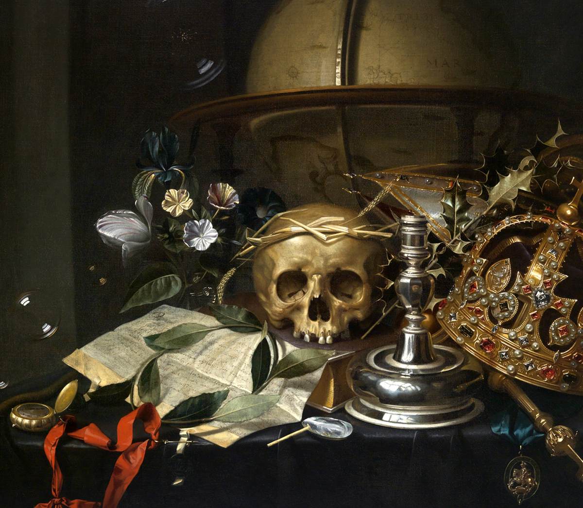 Vanitas Still-Life by ANDRIESSEN, Hendrick