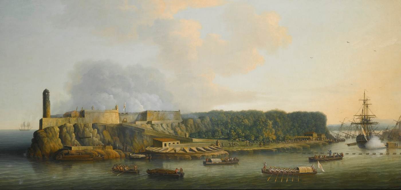 The Capture of Havana, Cuba, 1762 by