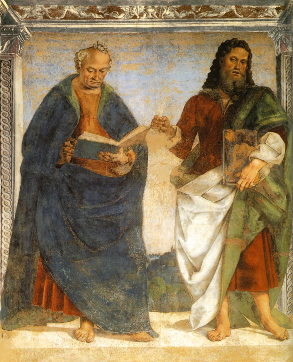 Pair of Apostles in Dispute by