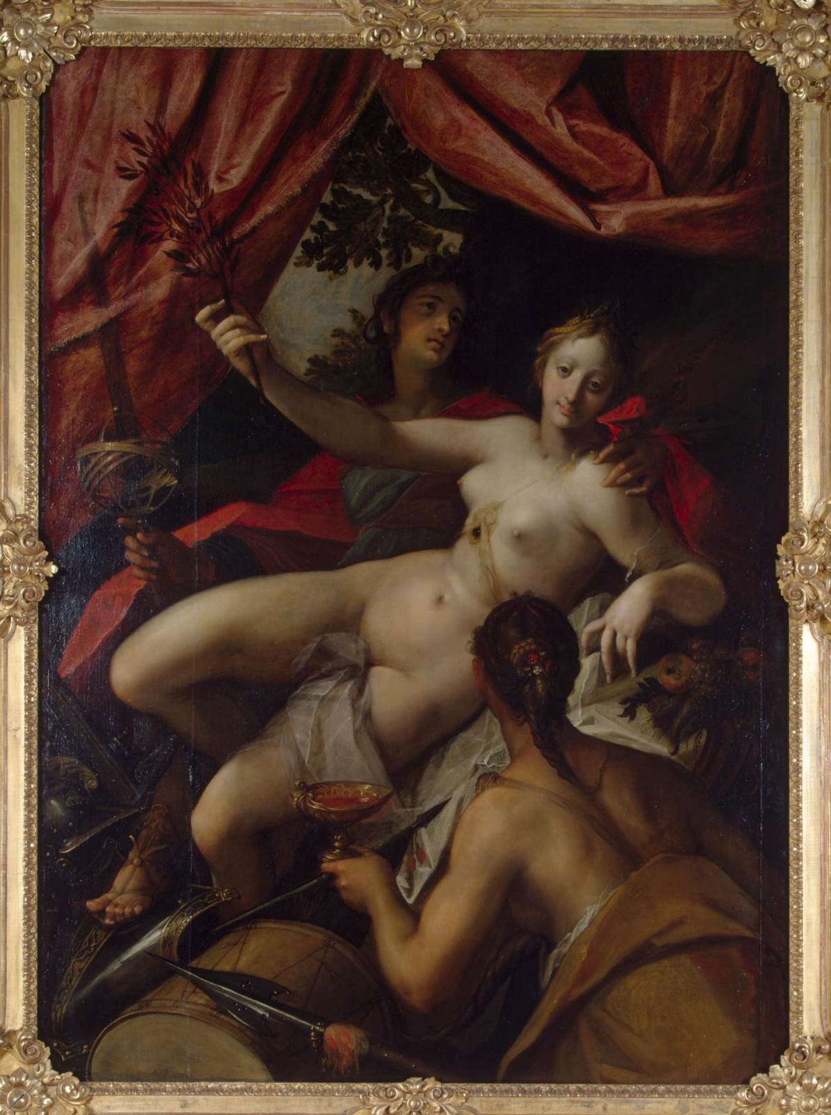 Allegory of Peace, Art and Abundance by AACHEN, Hans von