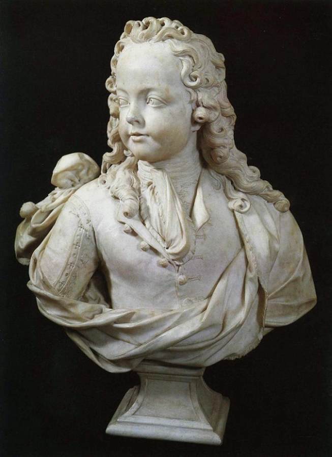 Bust of Louis XV as a Child of Six by COYSEVOX, Antoine