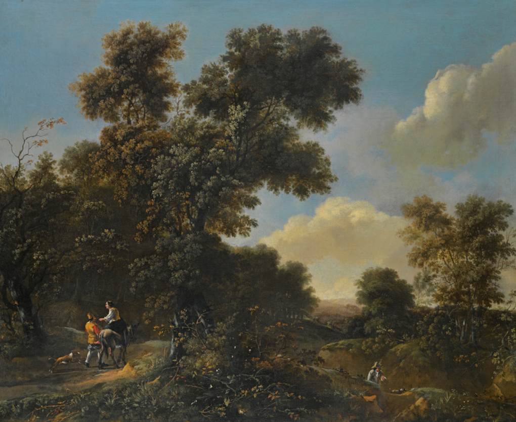 Wooded Landscape by VERBOOM, Adriaen Hendricksz.