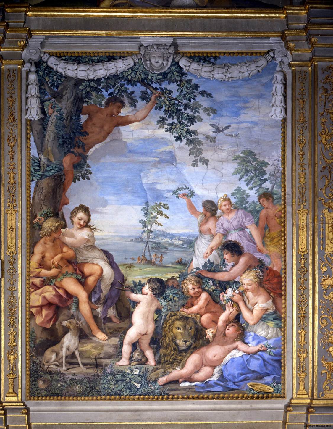 The Age of Gold by CORTONA, Pietro da