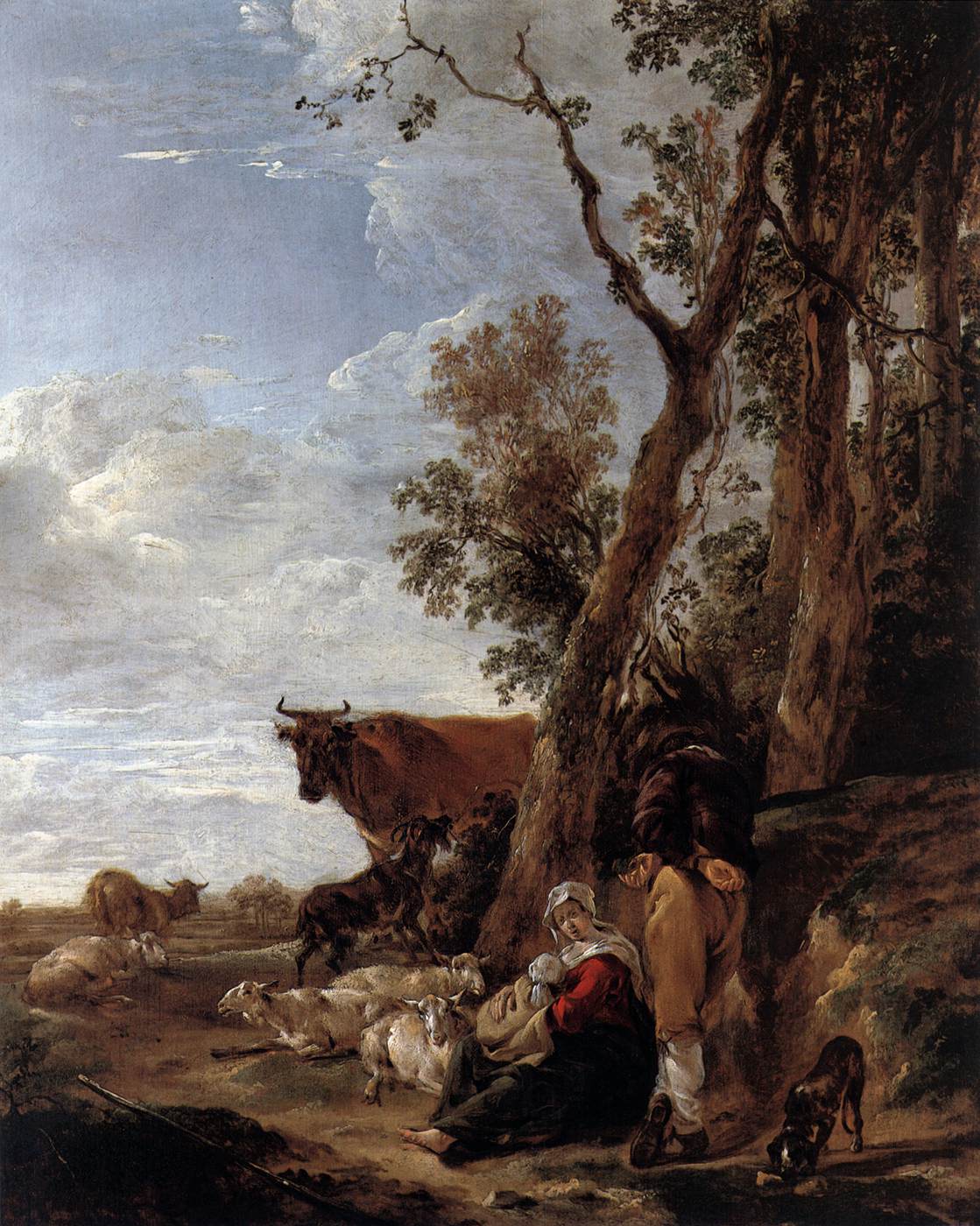 Rest by BERCHEM, Nicolaes (Claesz.)