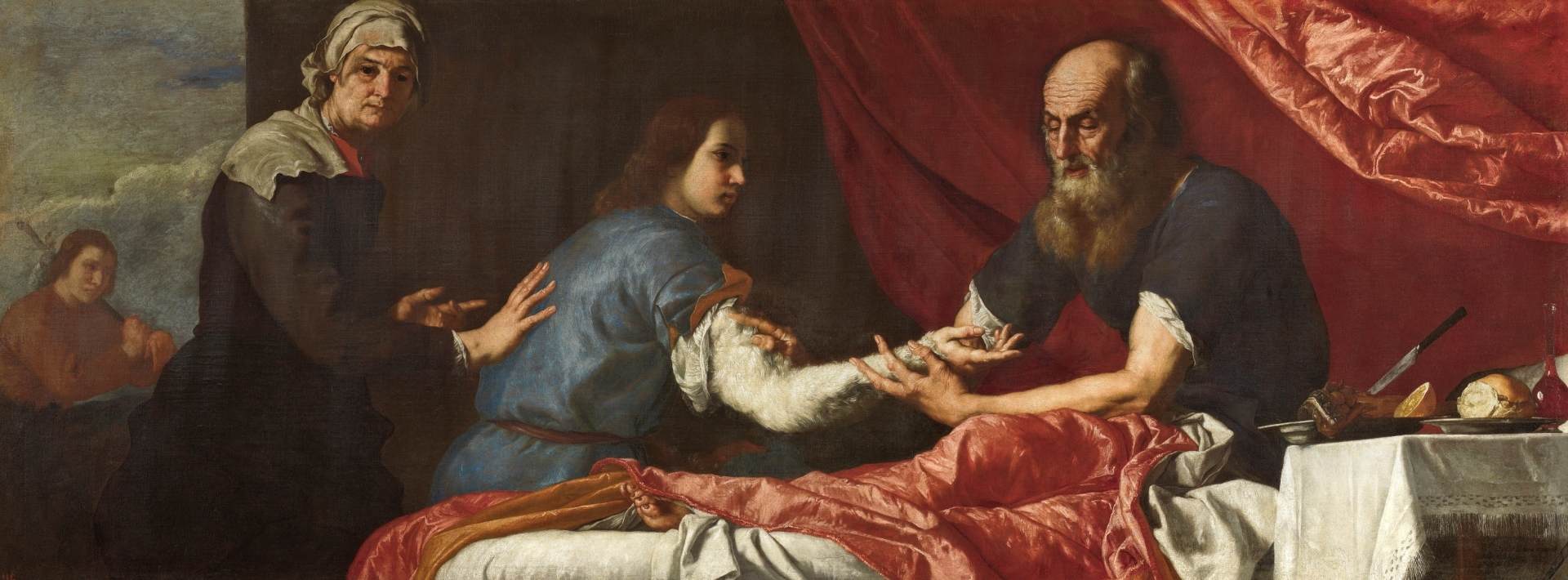 Jacob Receives Isaac's Blessing by RIBERA, Jusepe de