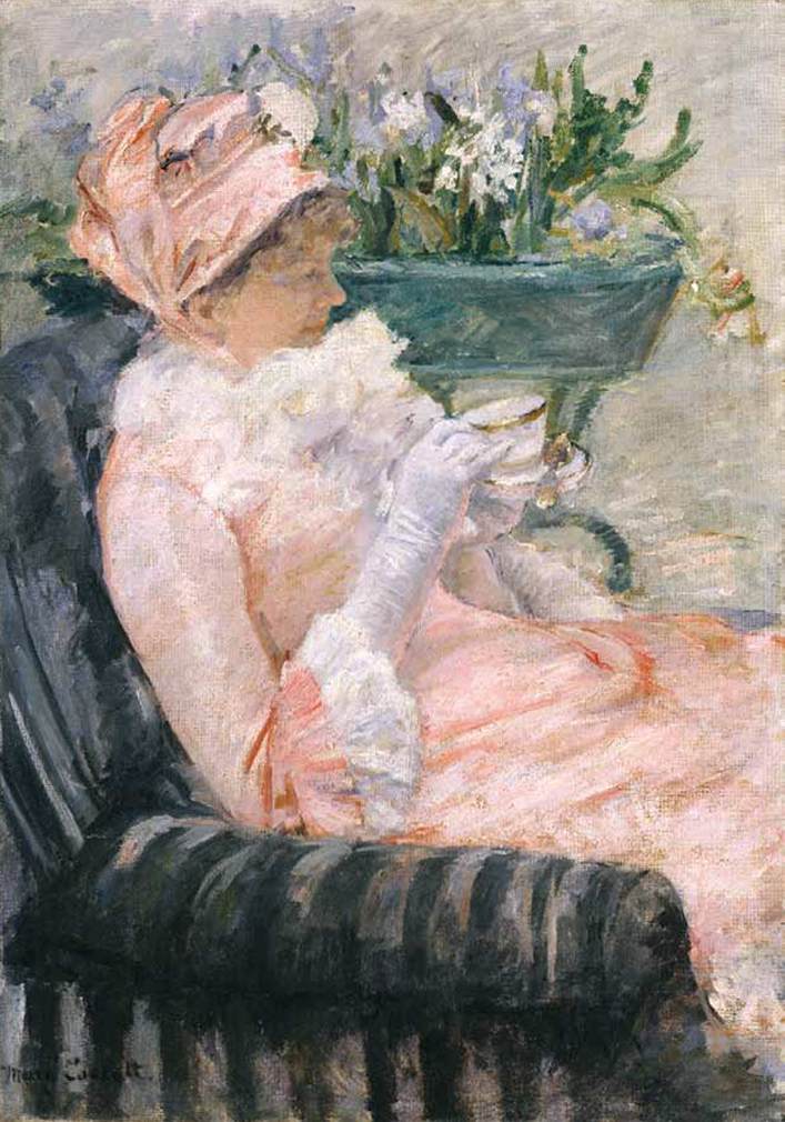 The Cup of Tea by CASSATT, Mary