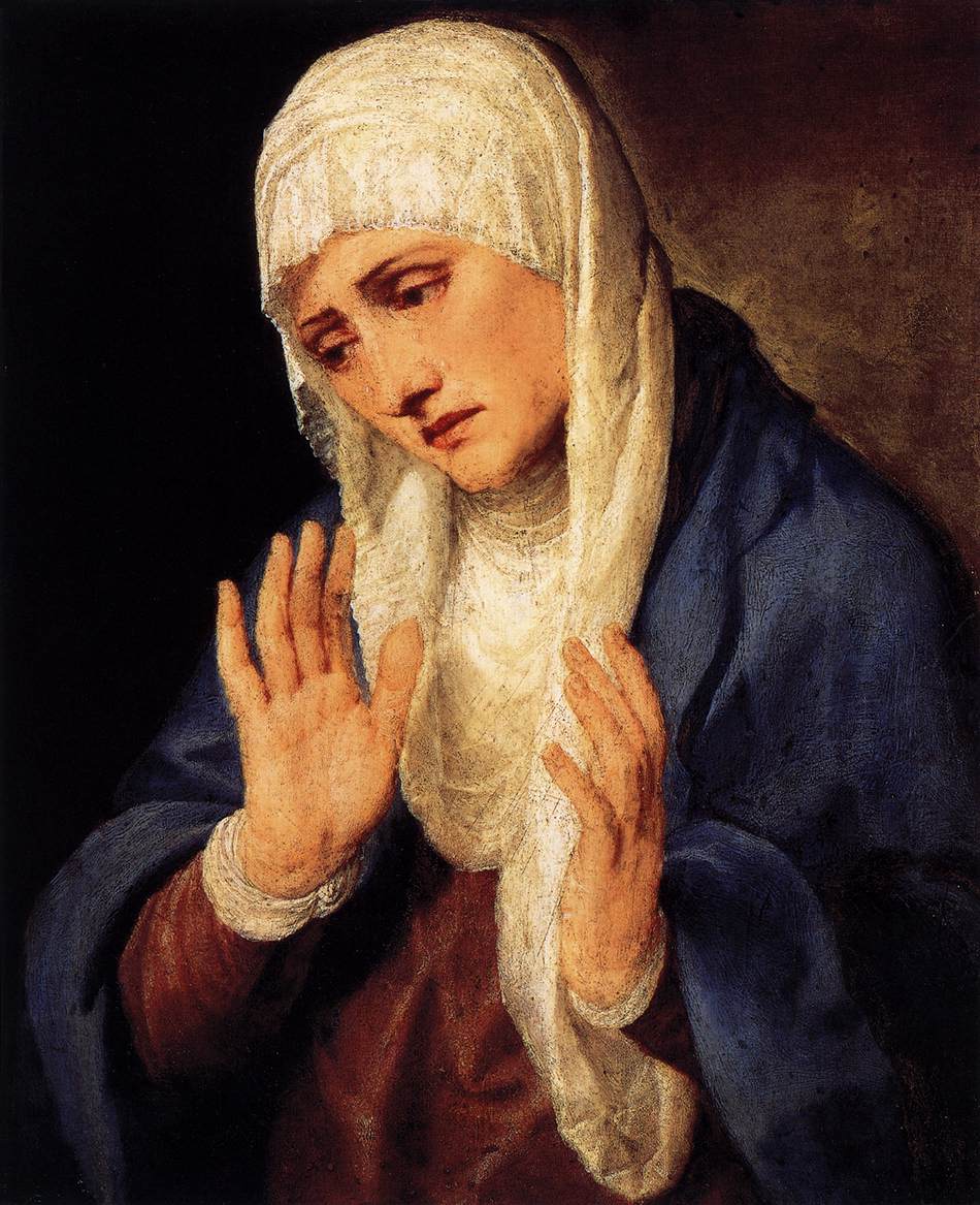 Mater Dolorosa by TIZIANO Vecellio