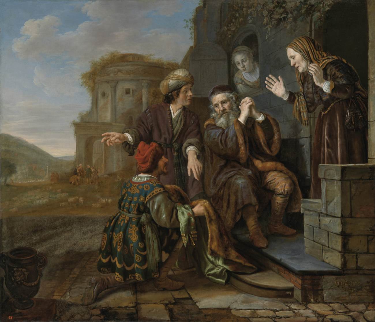 Jacob Despairing over Joseph's Robes by VICTORS, Jan