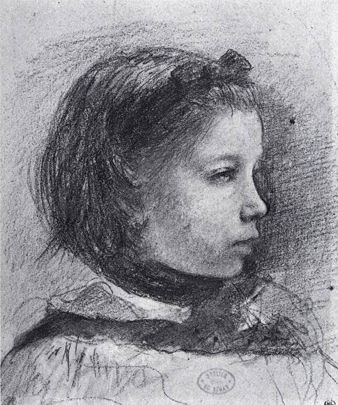 Portrait of Giulia Bellelli by DEGAS, Edgar