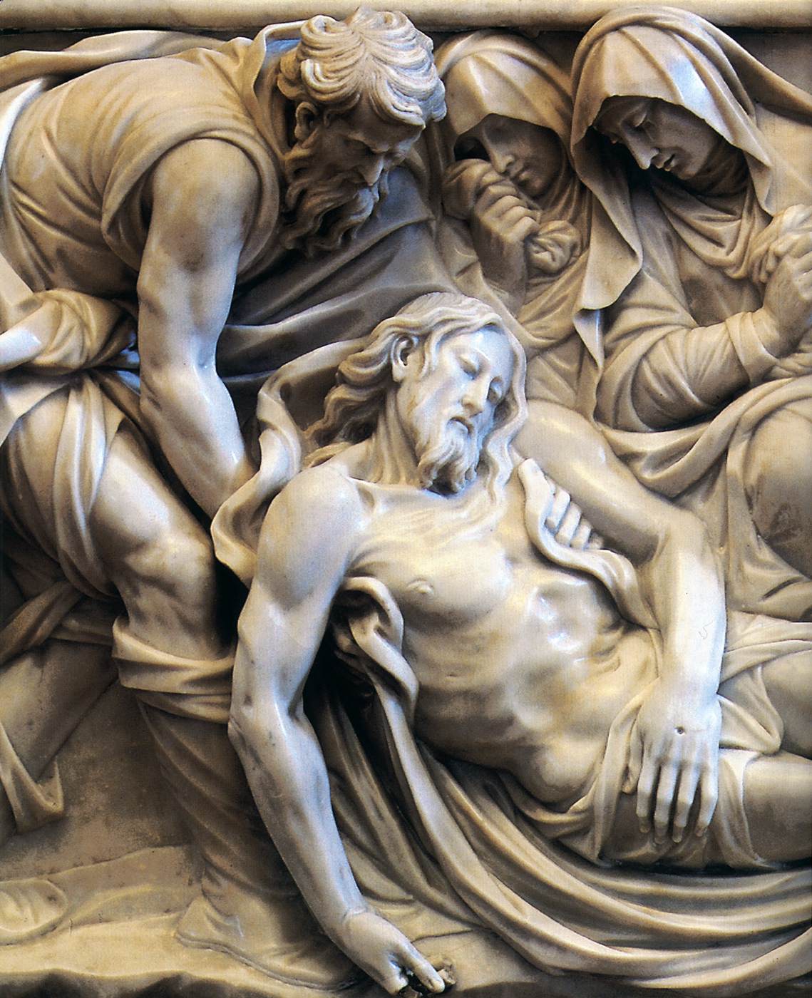 Burial of Christ (detail) by