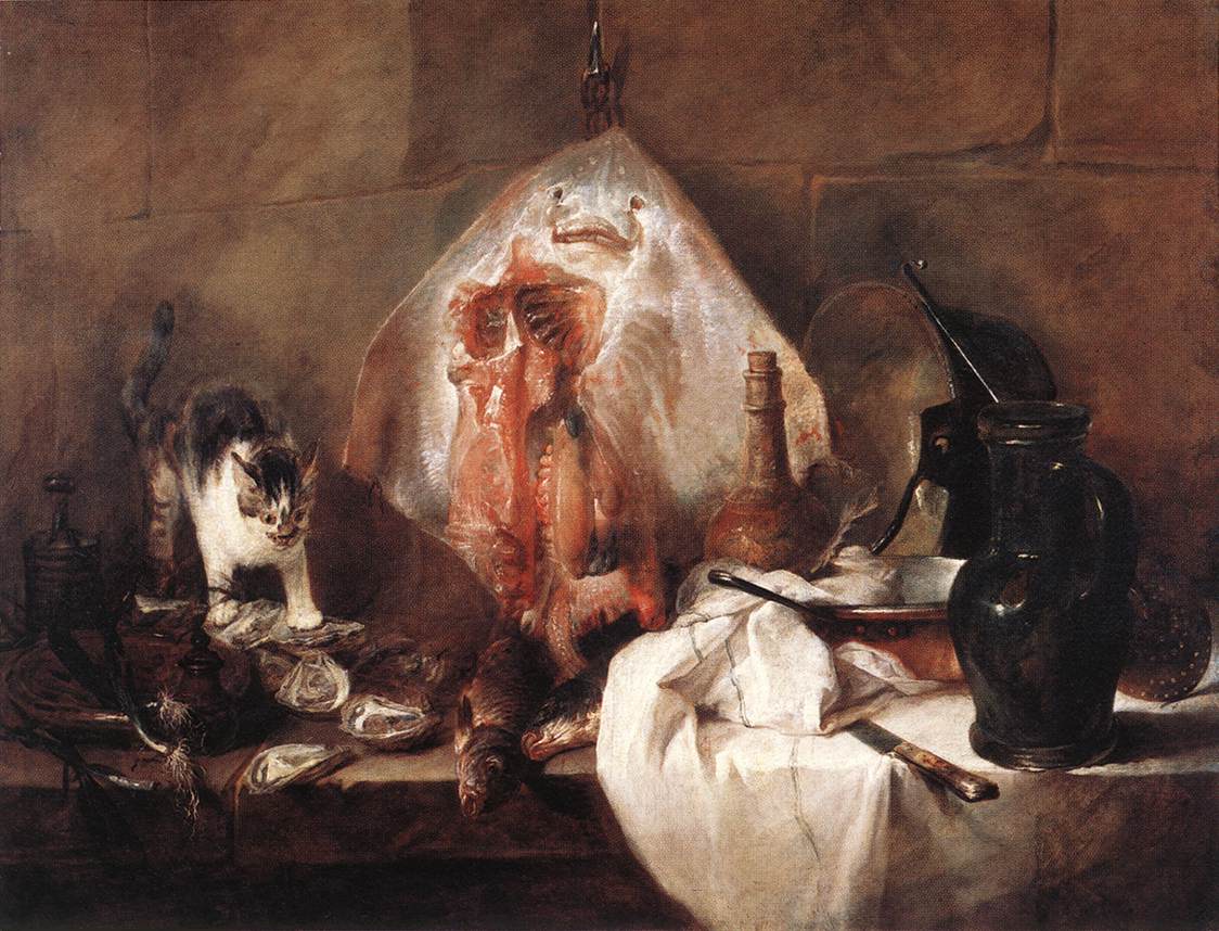 The Ray by CHARDIN, Jean-Baptiste-Siméon