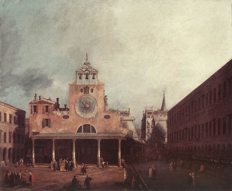 San Giacomo di Rialto by CANALETTO