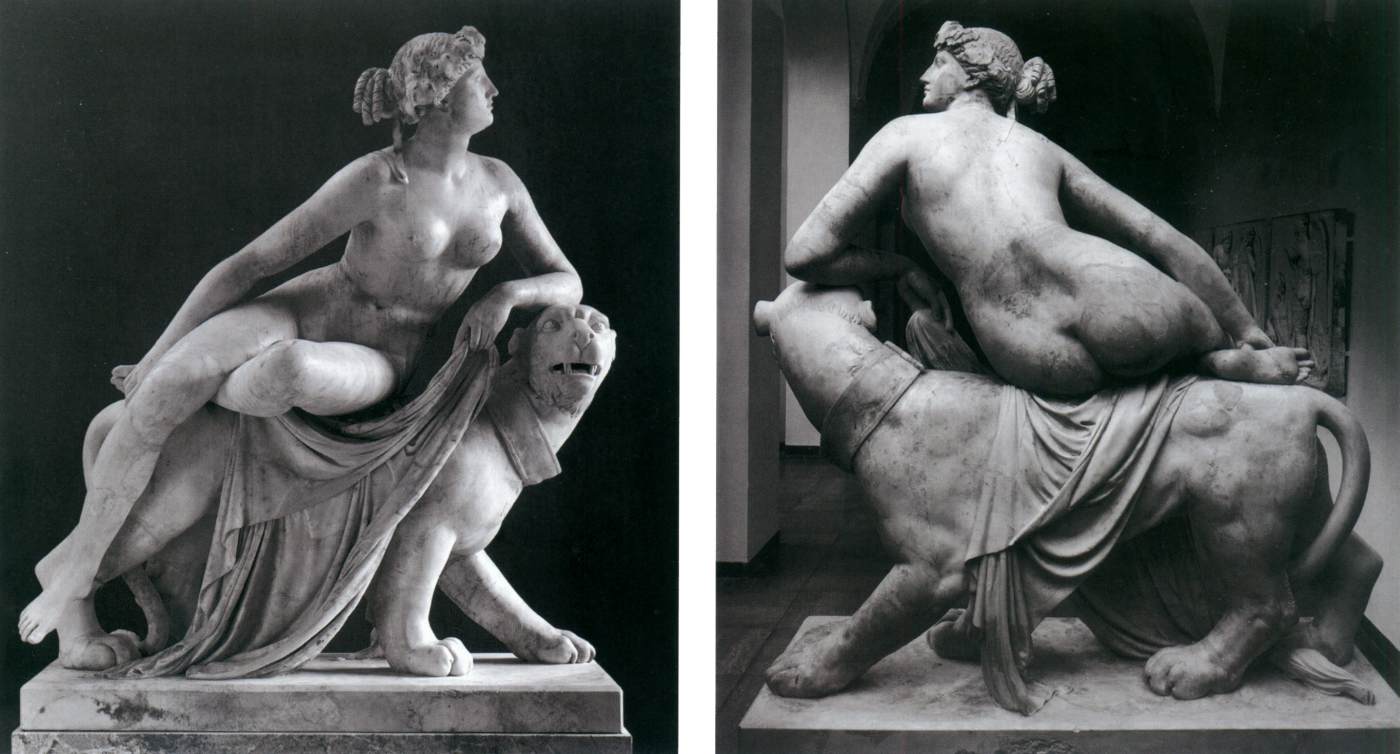 Ariadne on the Panther (front and back views) by