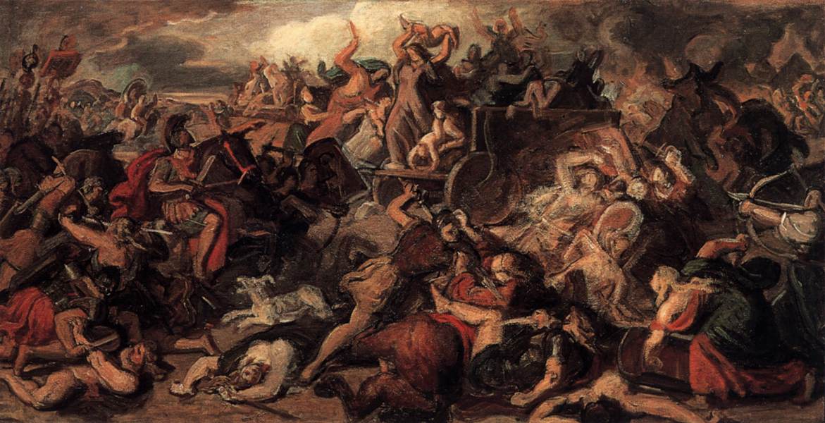 Battle of the Cimbrians by RAHL, Carl