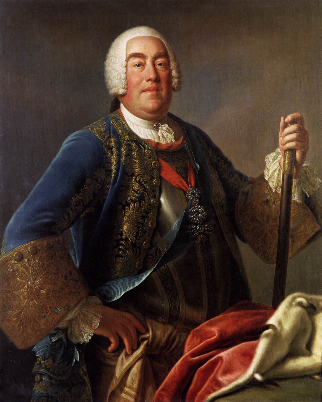 King Augustus III of Poland by ROTARI, Pietro Antonio