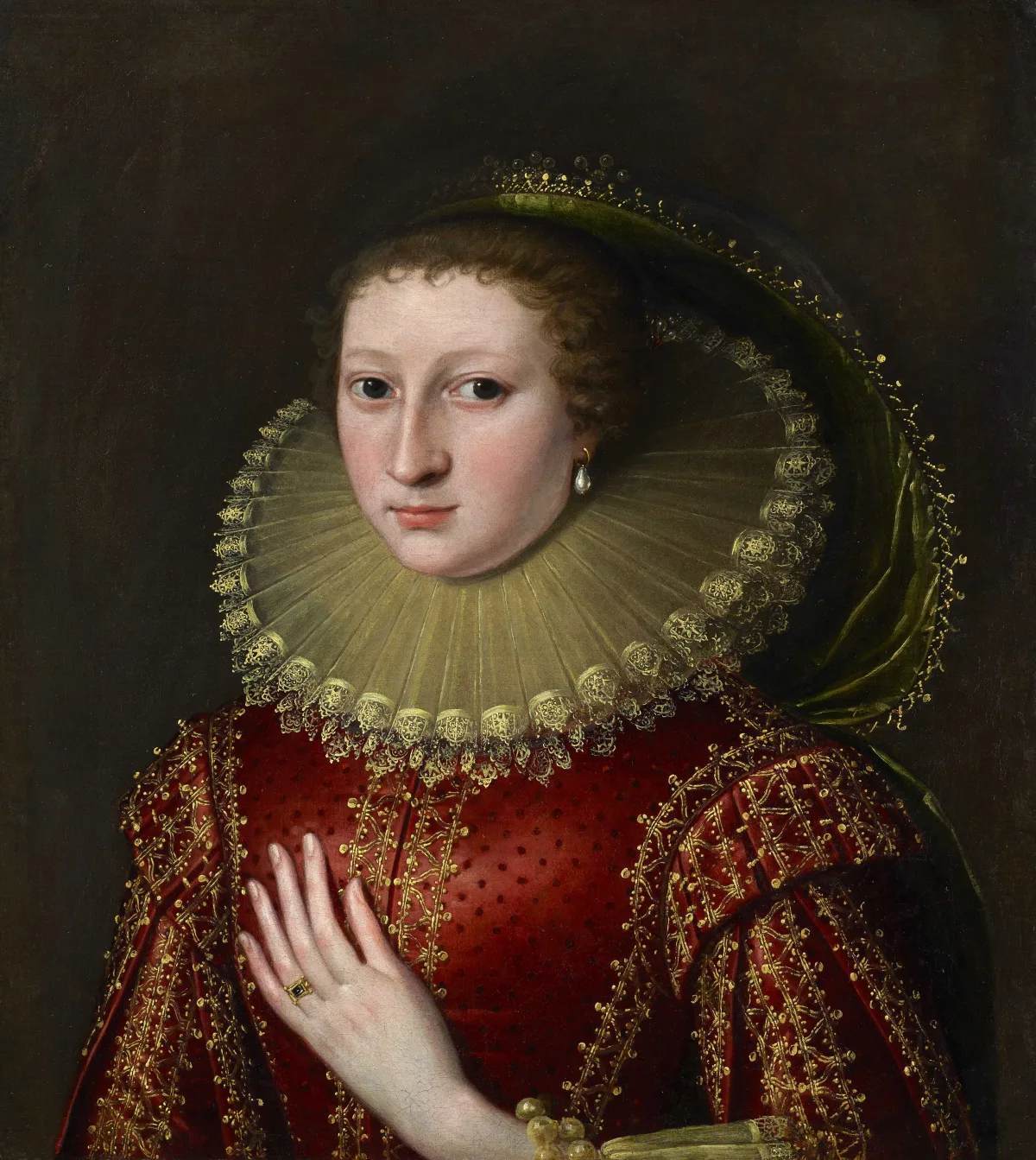 An Unknown Noblewoman by SOMER, Paulus van