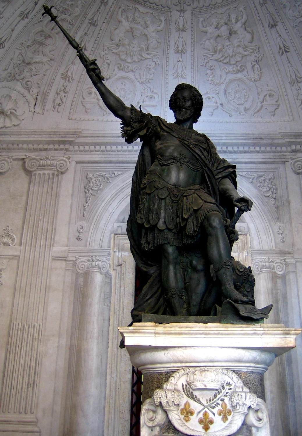 Statue of Henri IV by CORDIER, Nicolas