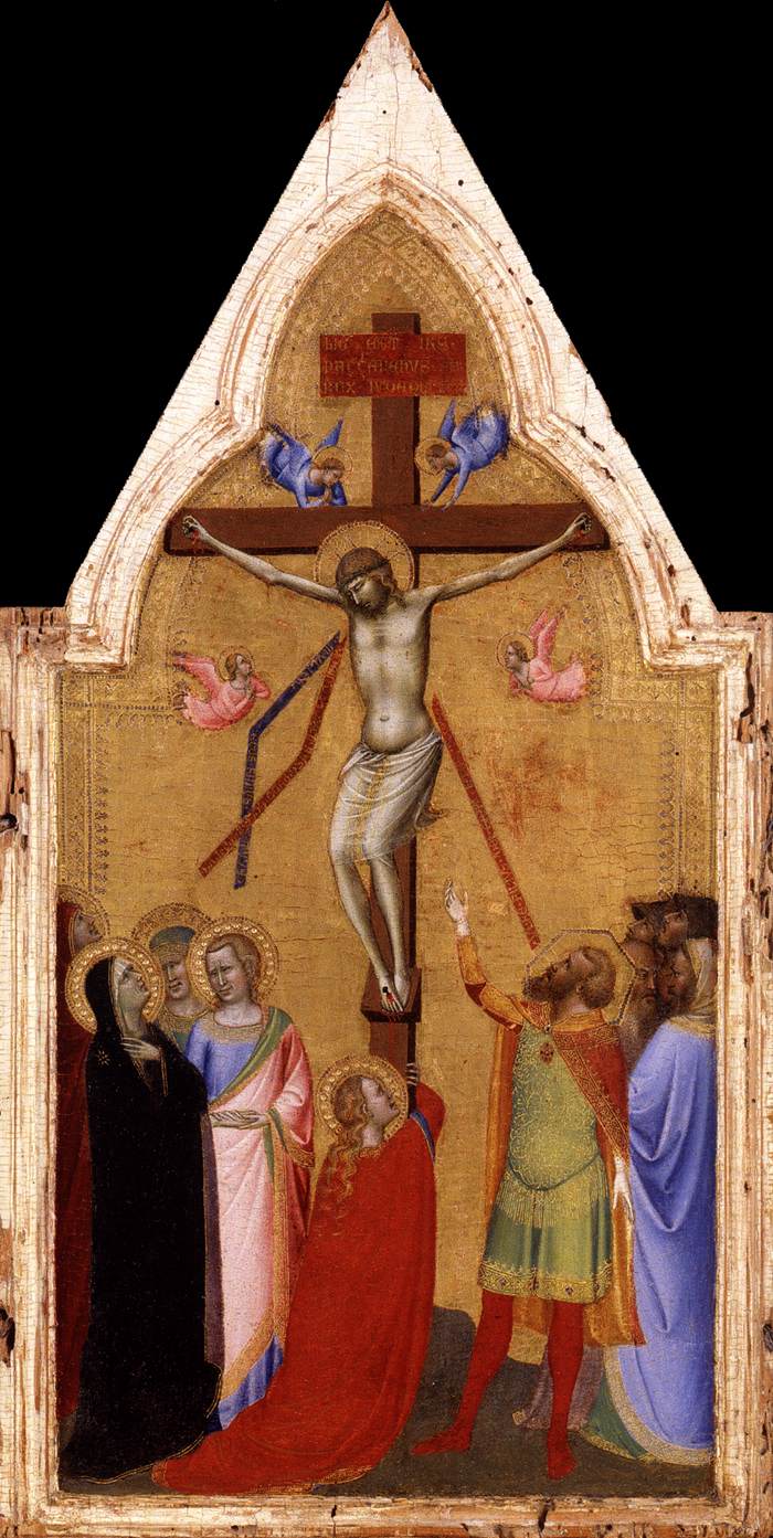 Crucifixion by DADDI, Bernardo