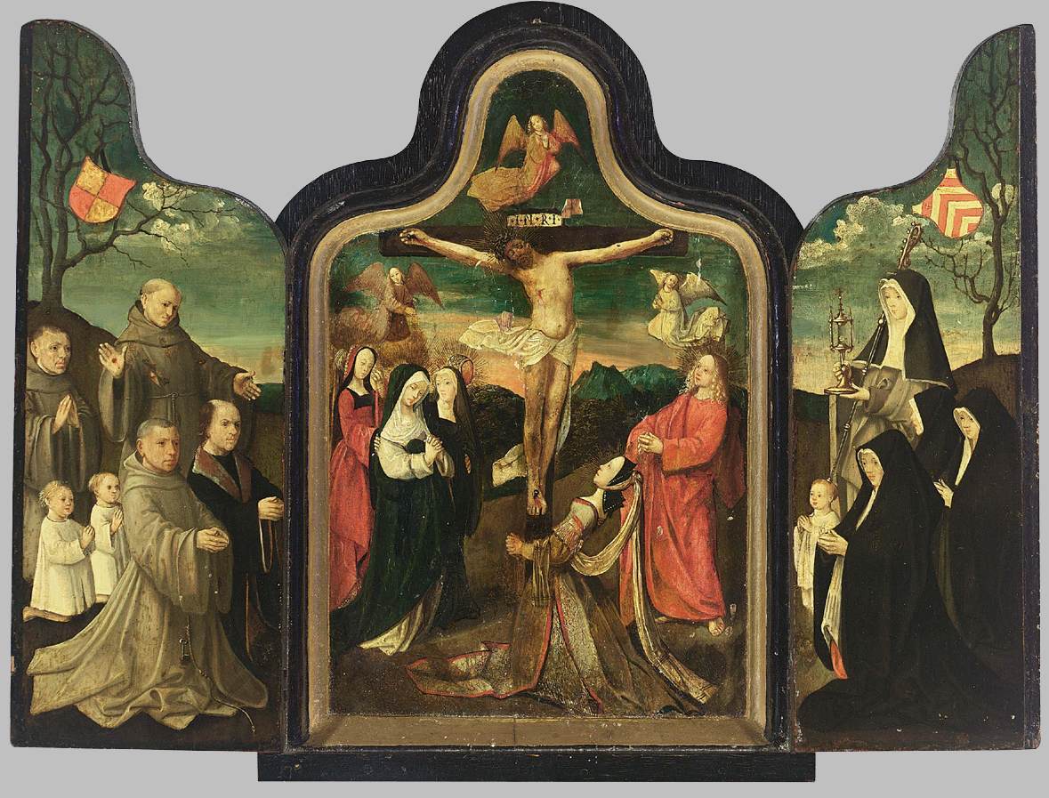 Triptych by CORNELISZ VAN OOSTSANEN, Jacob