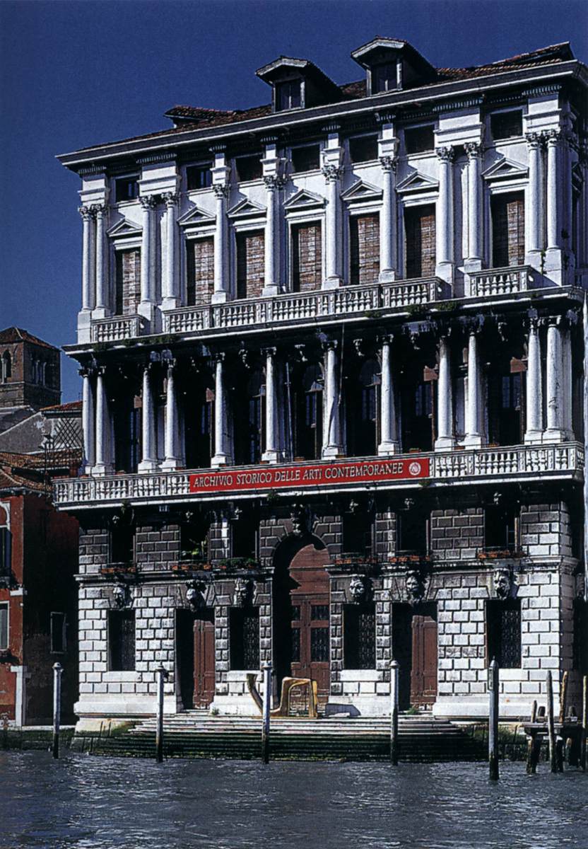 Ca' Corner della Regina: Facade by ROSSI, Domenico