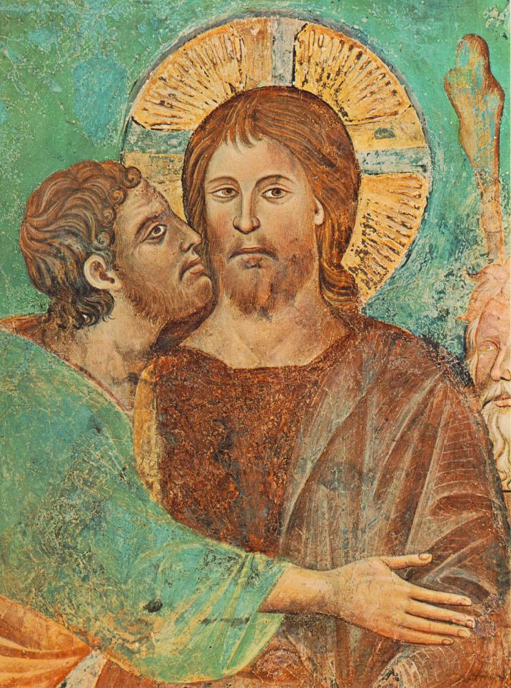 The Capture of Christ (detail) by CIMABUE