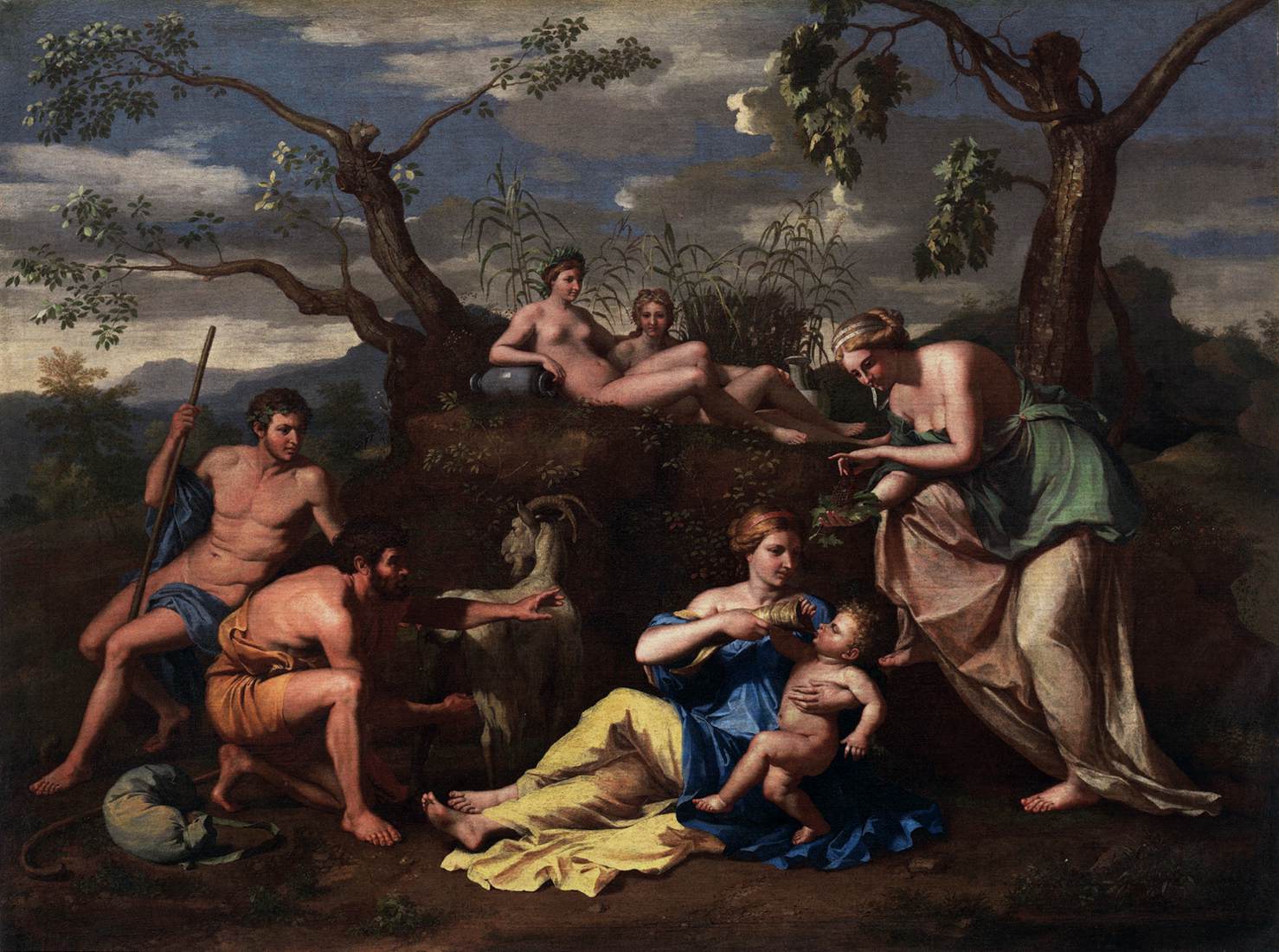 Nymphs Feeding the Child Jupiter by