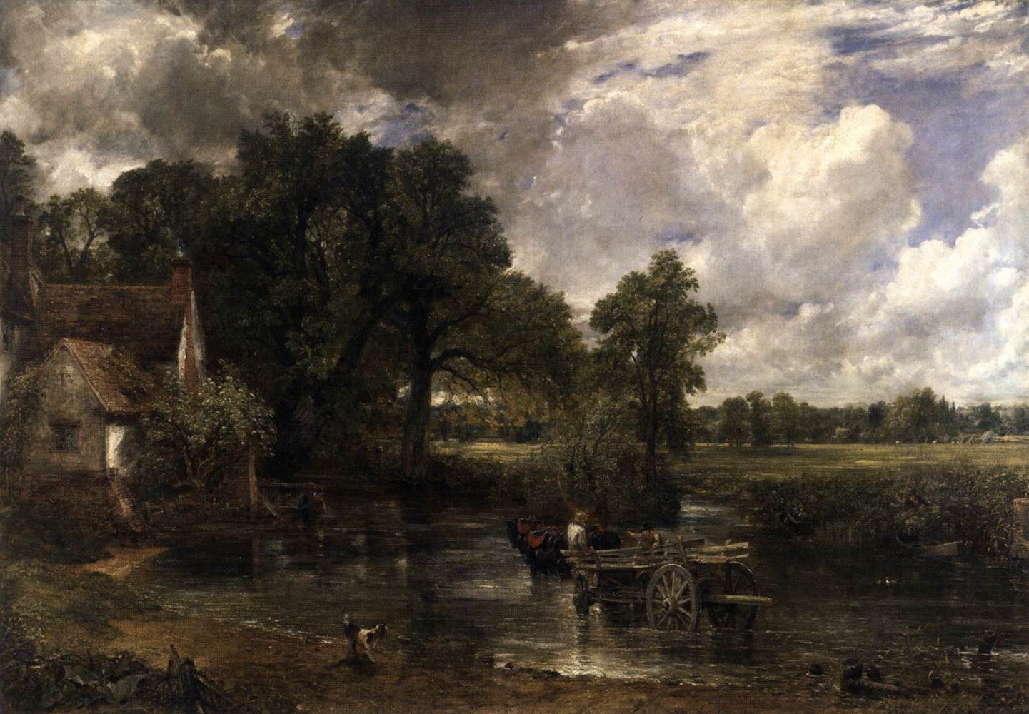 The Hay Wain by CONSTABLE, John