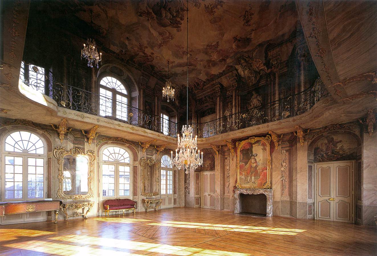 Interior view by SCHLAUN, Johann Conrad