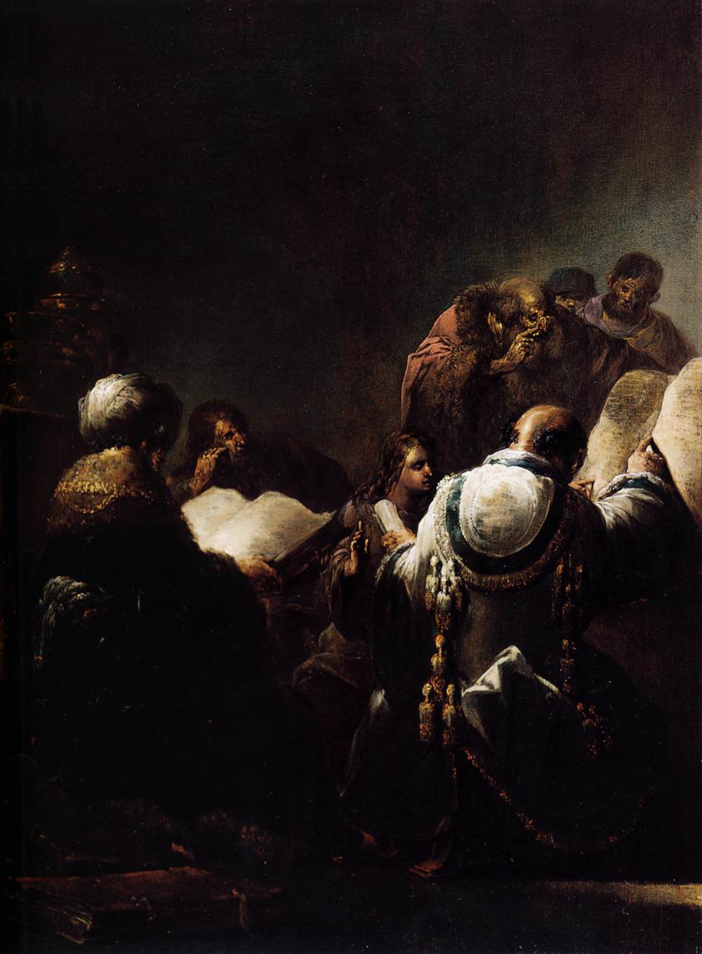 Christ among the Doctors by BRAMER, Leonaert