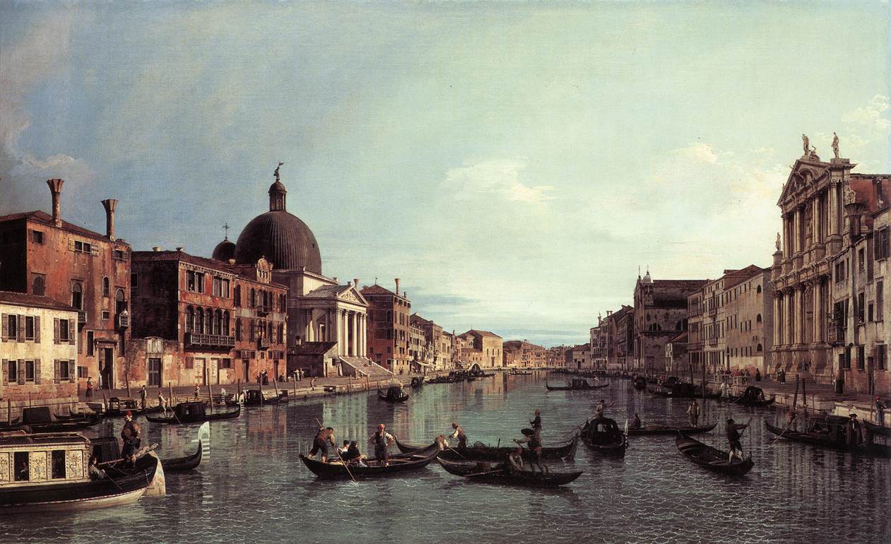 Grand Canal: Looking South-West by