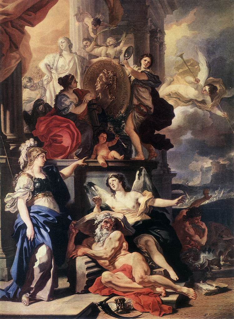 Allegory of Reign by SOLIMENA, Francesco