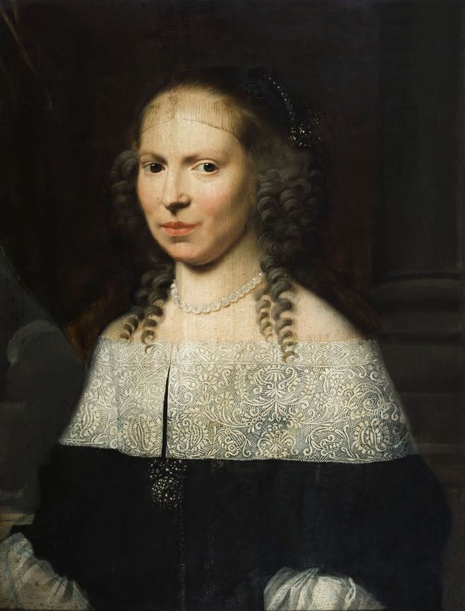 Portrait of Portrait of Anna Goos by REESBROECK, Jacob van