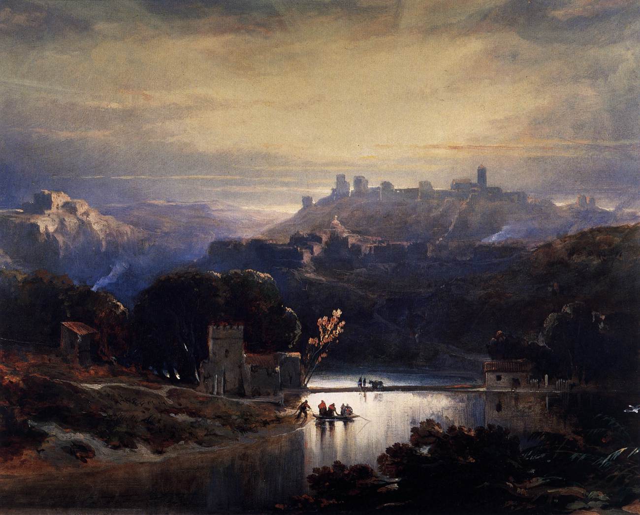 The Castle of Alcalá de Guadaira by ROBERTS, David