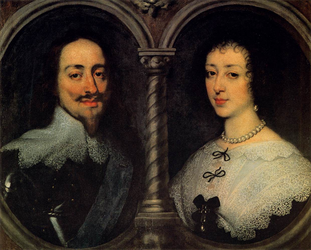 Charles I of England and Henrietta of France by