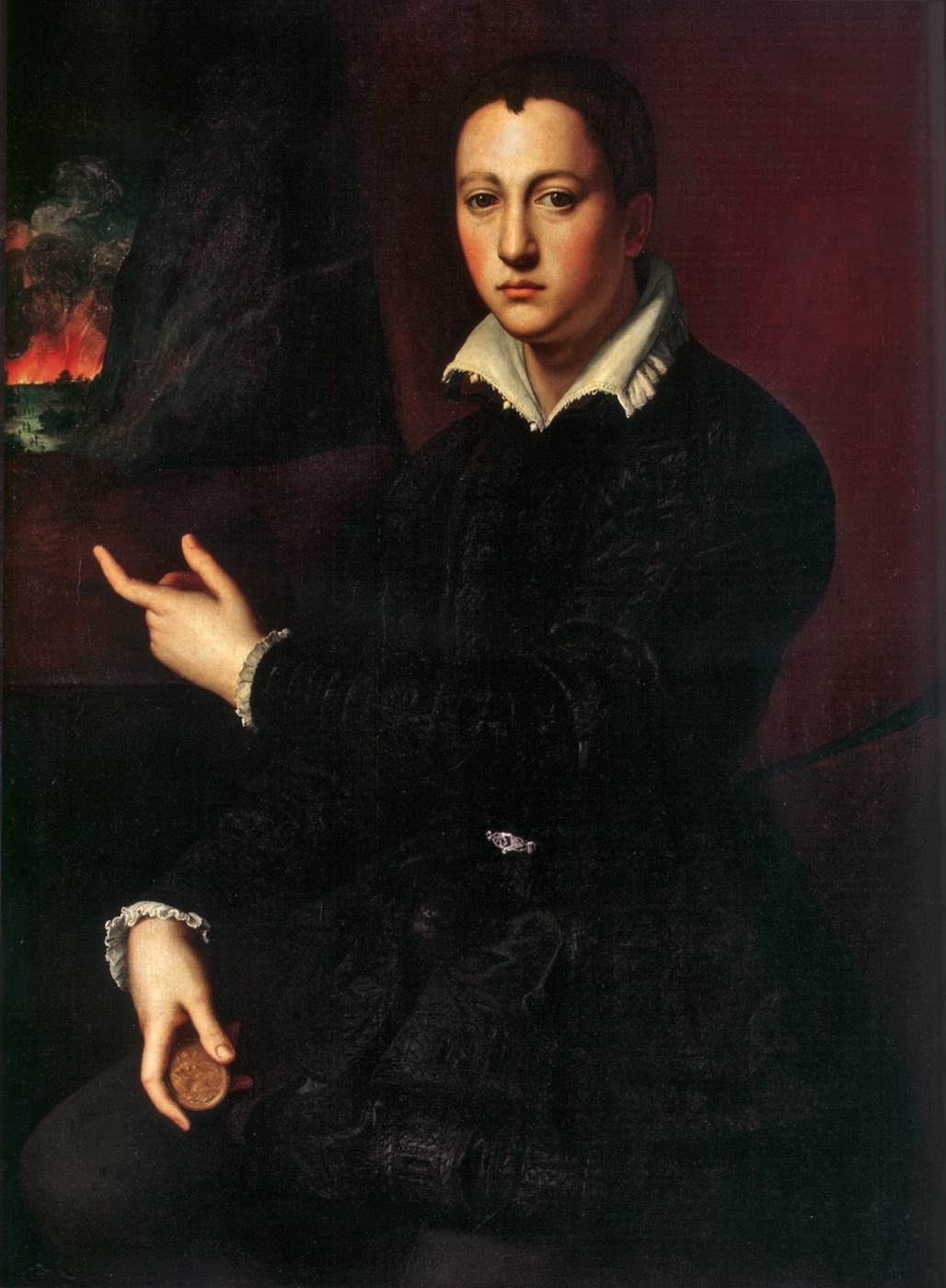 Portrait of Cosimo I de' Medici by BRONZINO, Agnolo