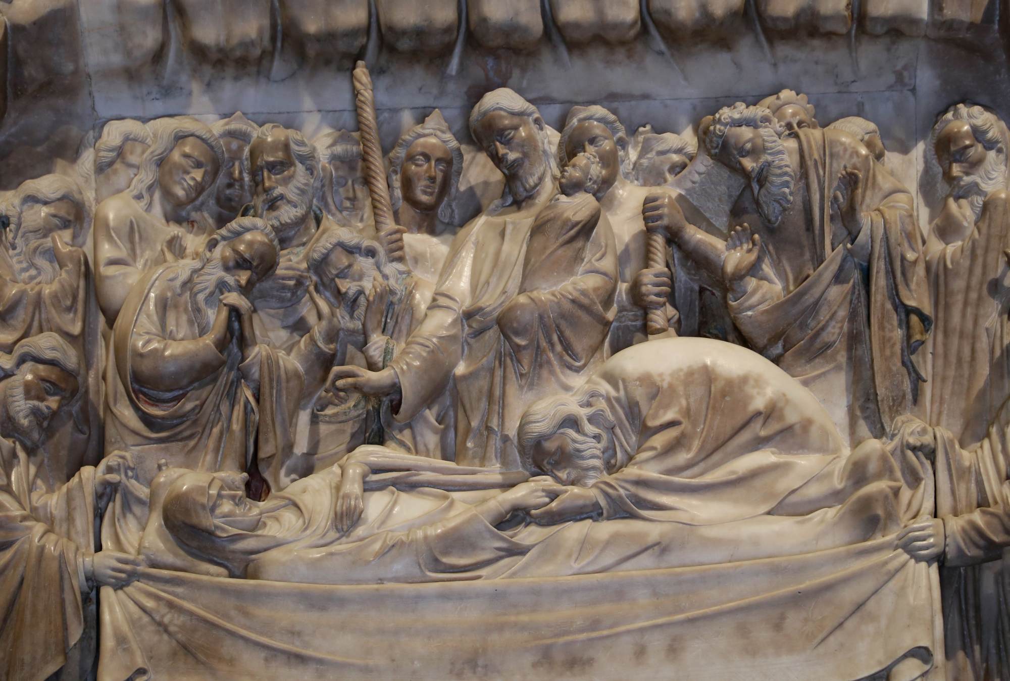 Tabernacle: Dormition (detail) by