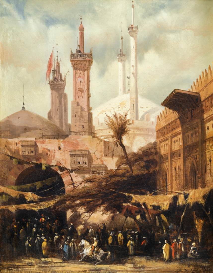 Mosque of Cairo by DAUZATS, Adrien