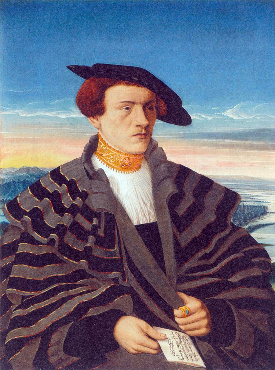 Gilbrecht von Holzhausen the Younger by FABER VON CREUZNACH, Conrad