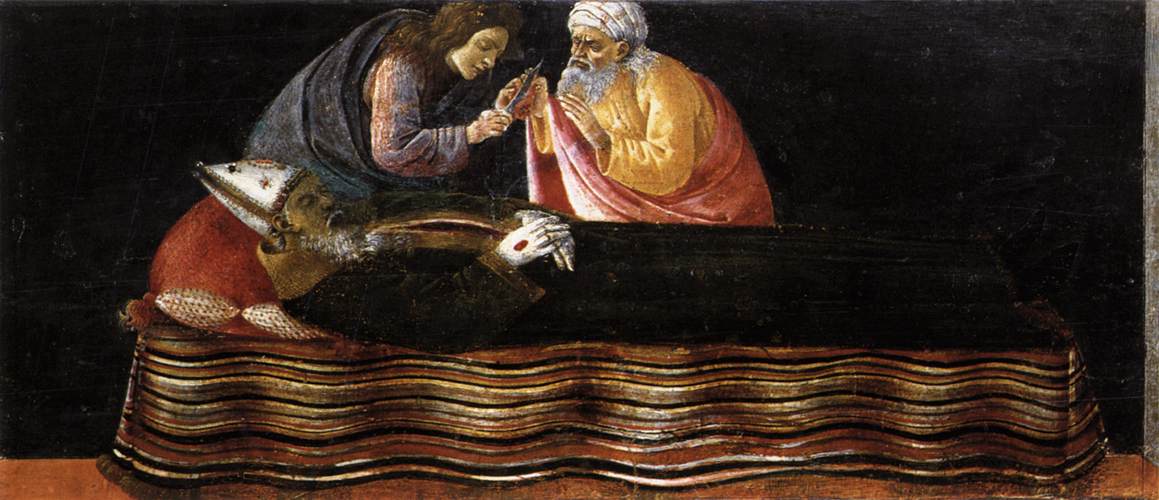 Extraction of St Ignatius' Heart by BOTTICELLI, Sandro