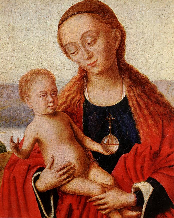 Madonna (detail) by