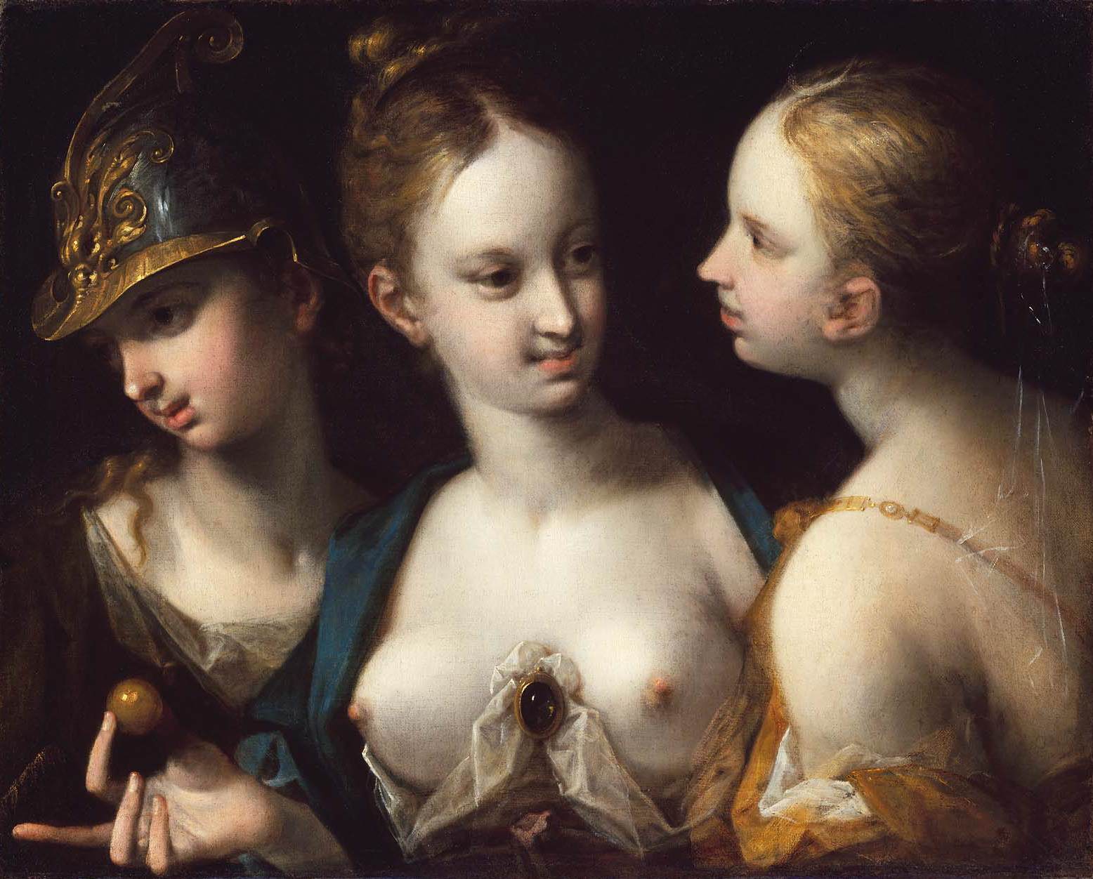 Pallas Athena, Venus and Juno by AACHEN, Hans von