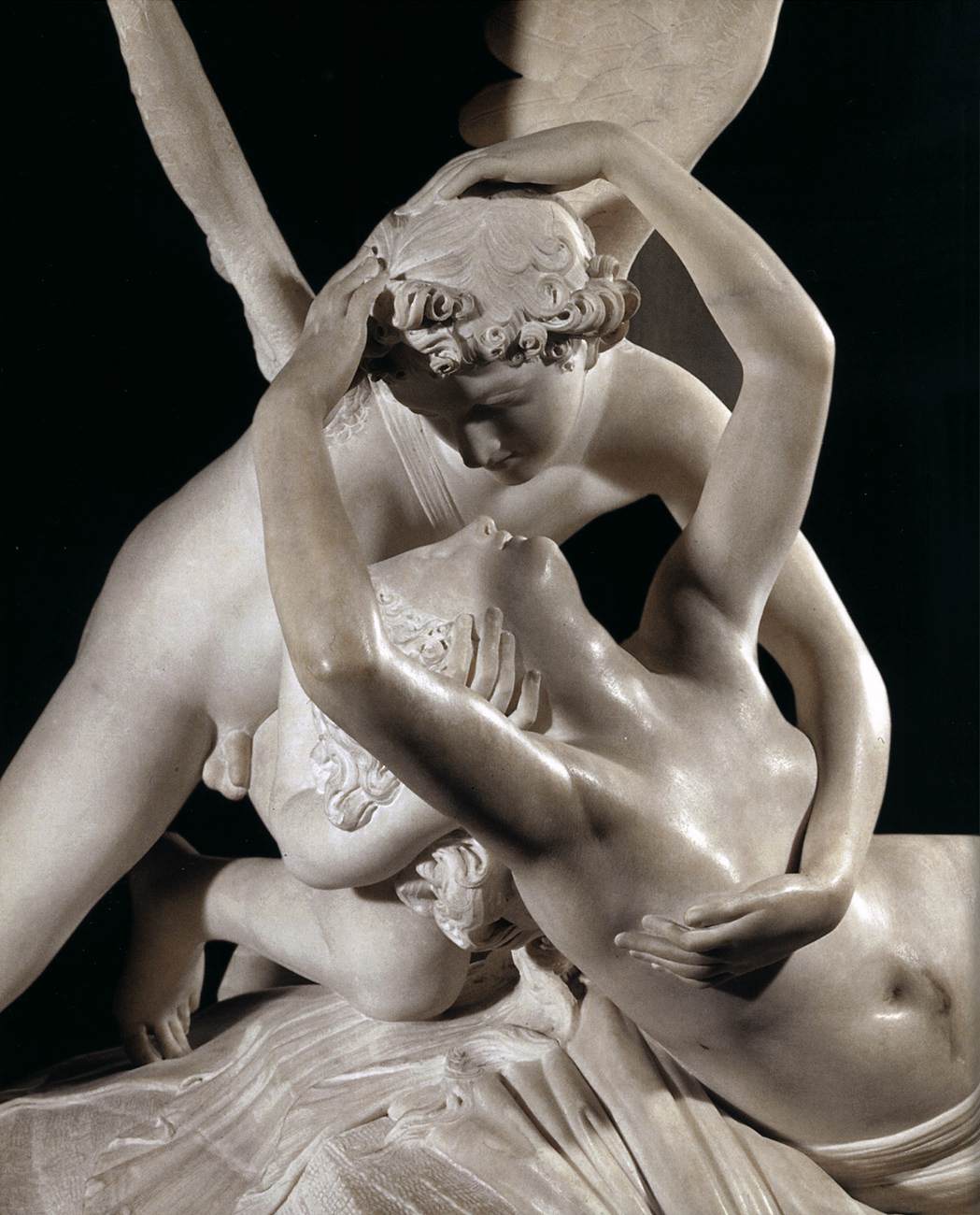 Cupid and Psyche (detail) by CANOVA, Antonio