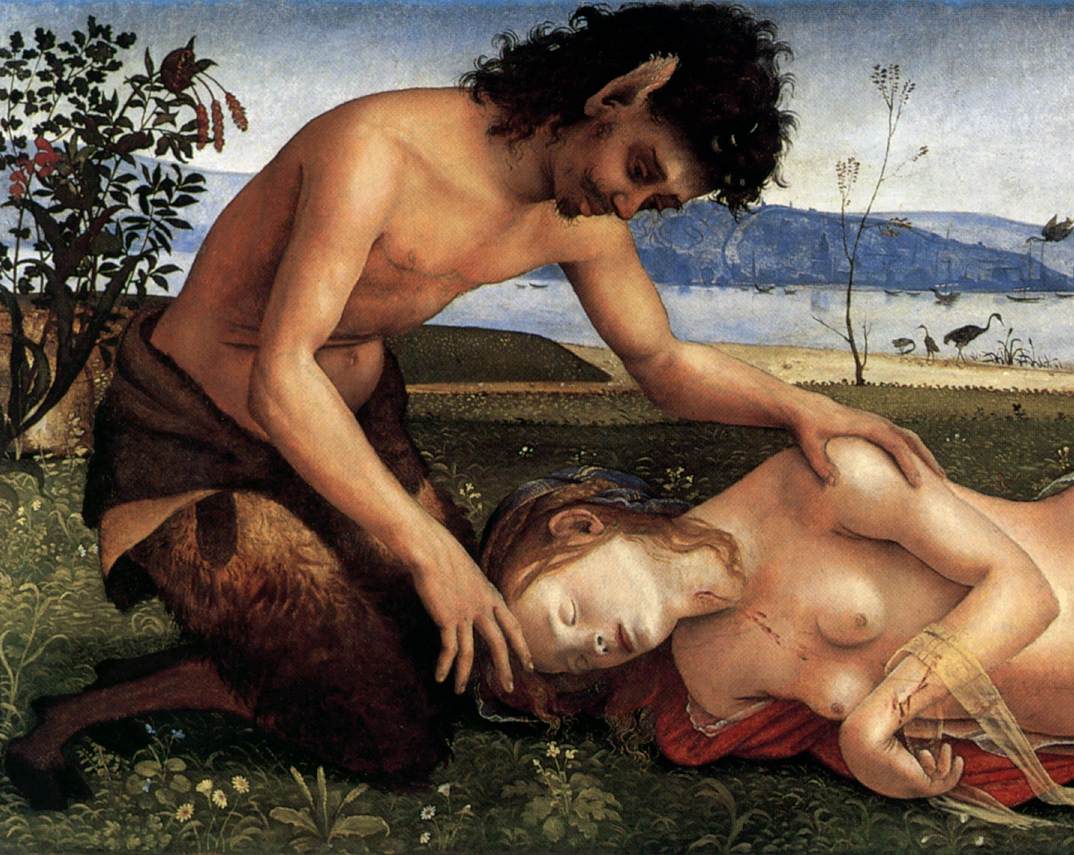 The Death of Procris (detail) by PIERO DI COSIMO