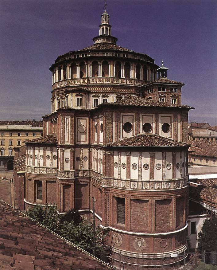 Exterior view by BRAMANTE, Donato