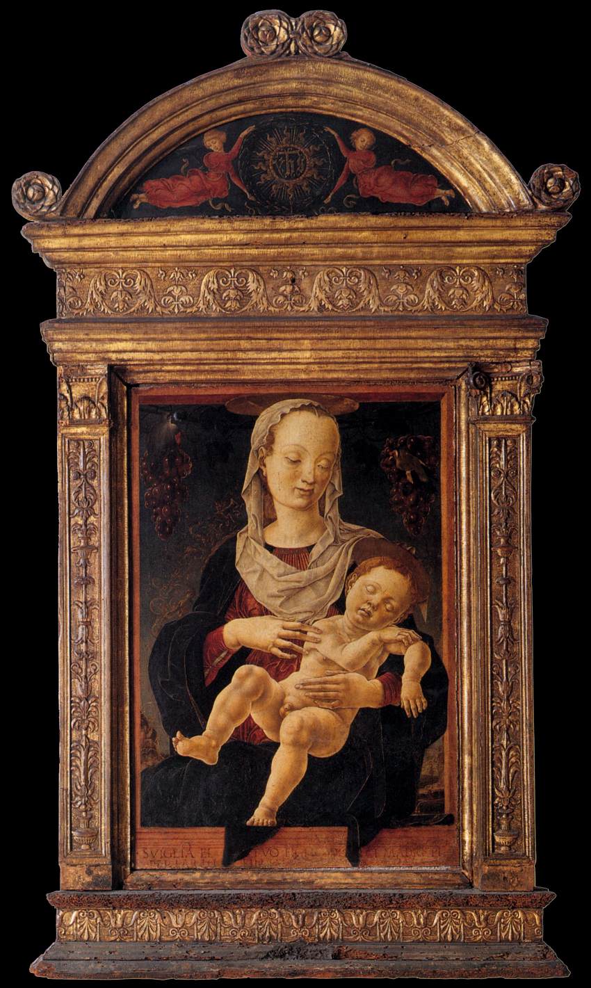 The Madonna of the Zodiac by TURA, Cosmè