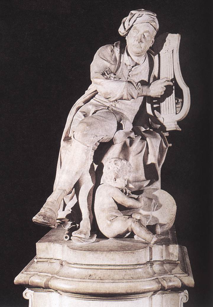 George Frideric Handel by ROUBILIAC, Louis-François