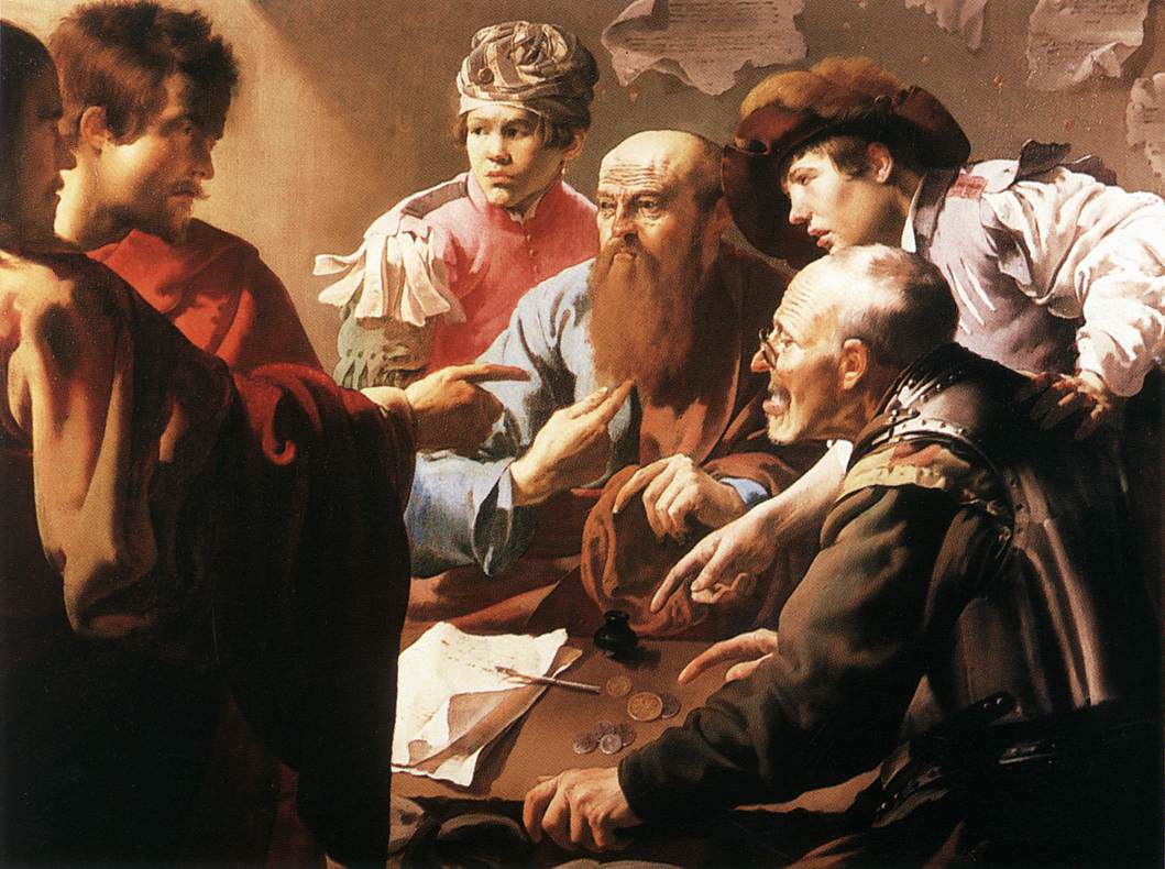 The Calling of St Matthew by TERBRUGGHEN, Hendrick