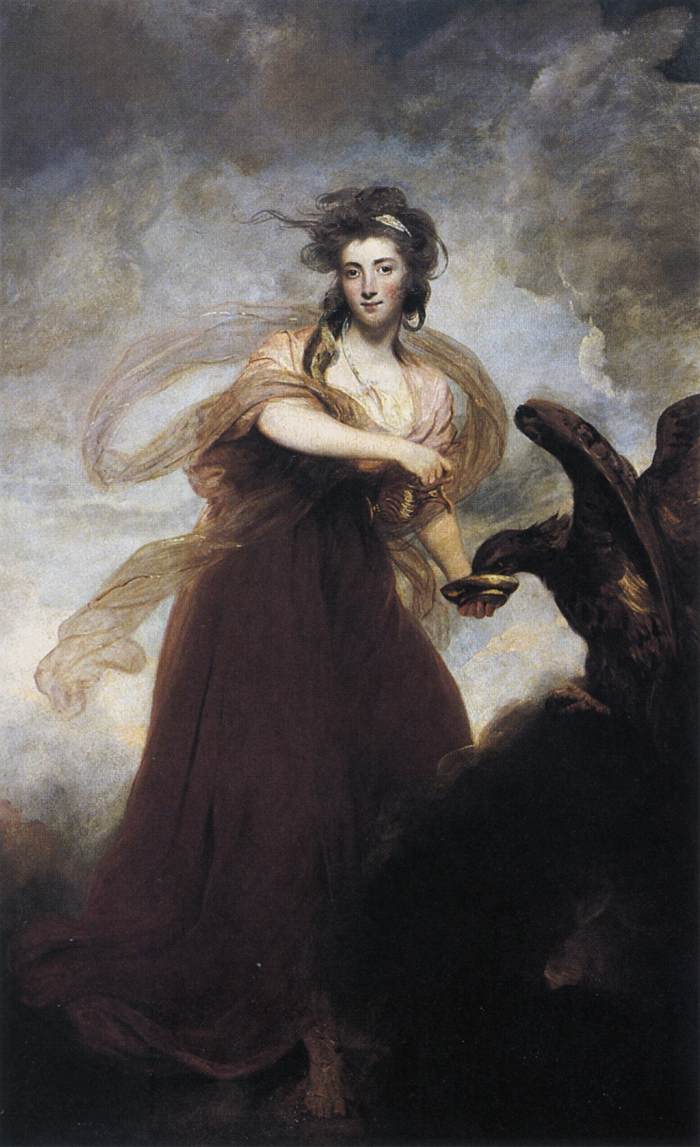 Mrs. Musters as Hebe by REYNOLDS, Sir Joshua