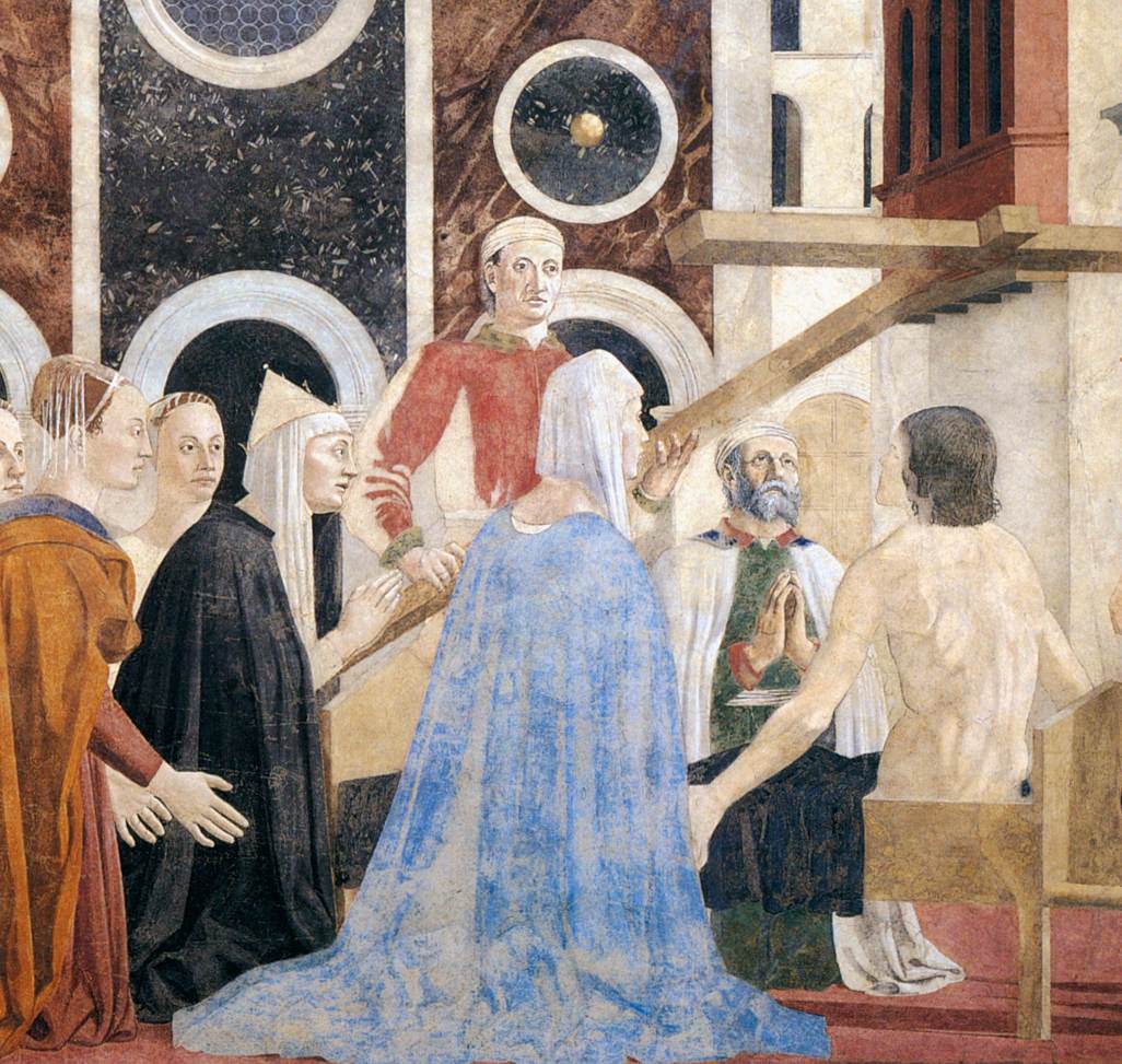 7b. Recognition of the True Cross (detail) by PIERO DELLA FRANCESCA