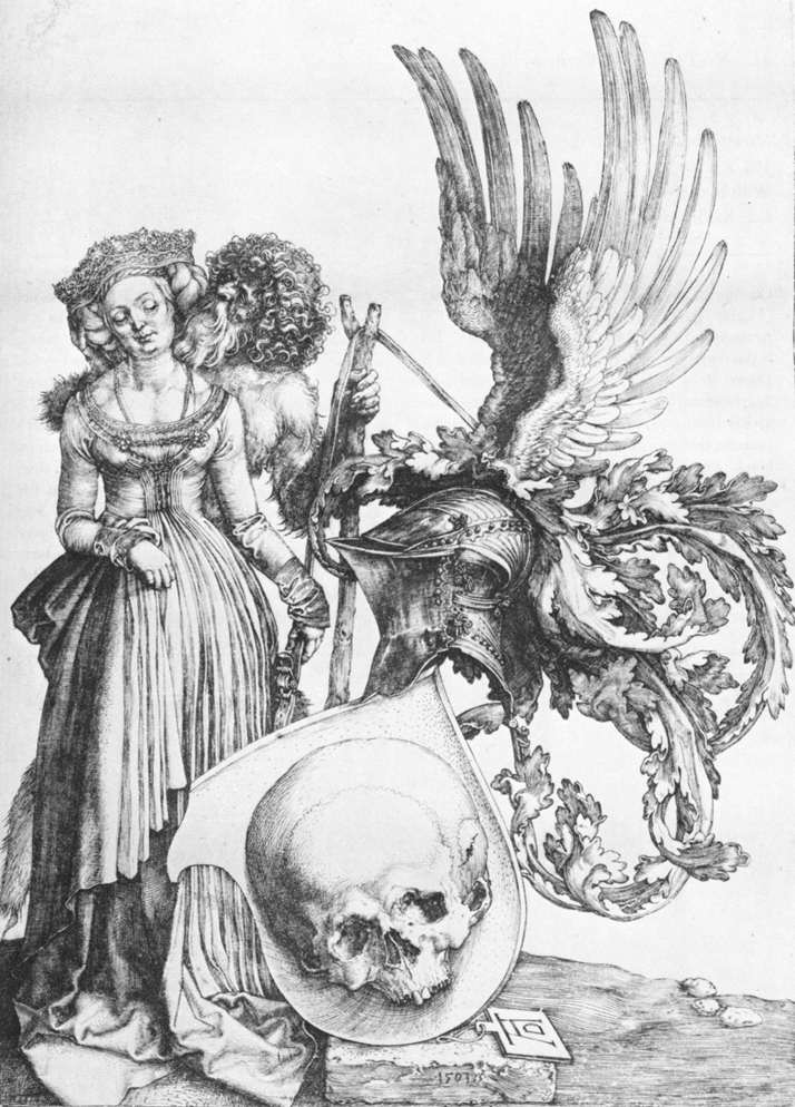 Coat-of-Arms with a Skull by DÜRER, Albrecht